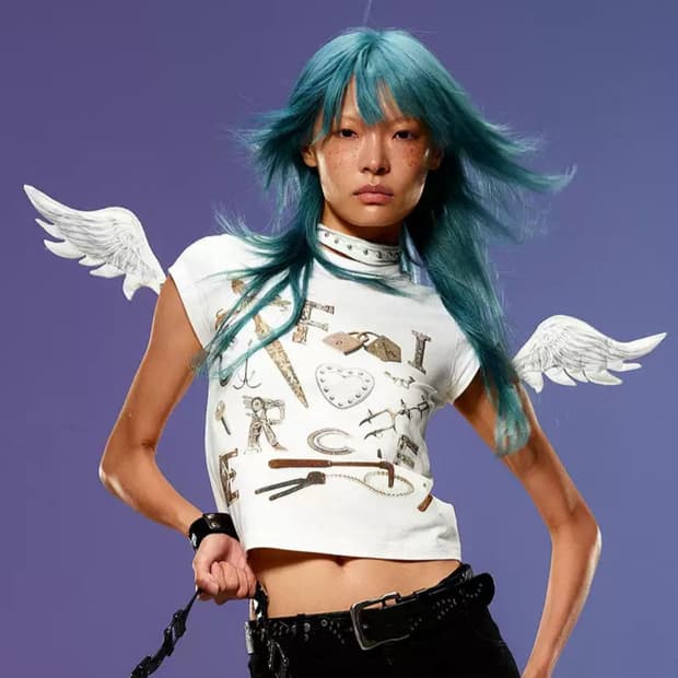 cfierce 천사 날개 목걸이