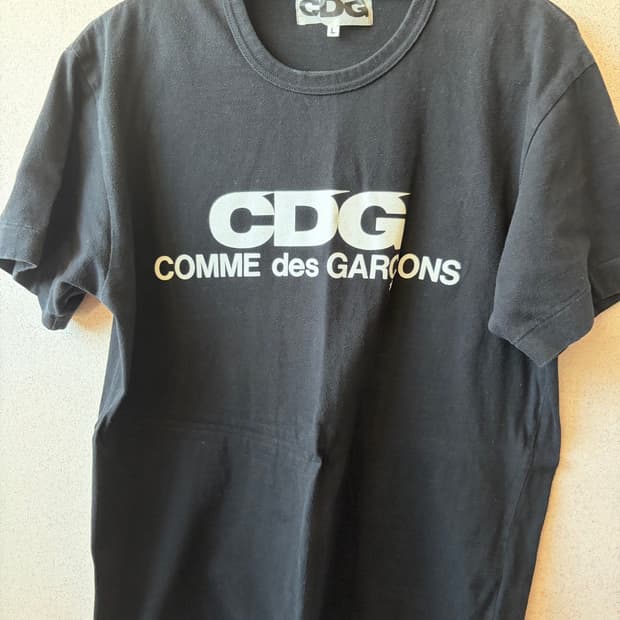 CDG 반팔 블랙