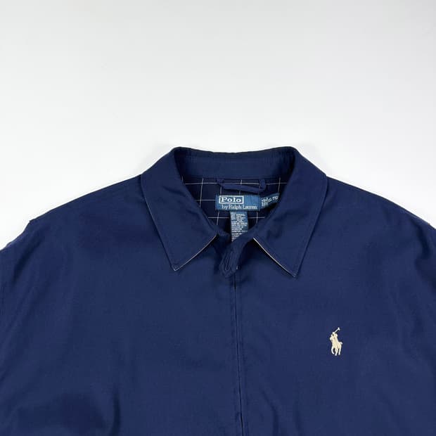 폴로 랄프로렌 포니 바라쿠타 네이비 블루종자켓 (XL)