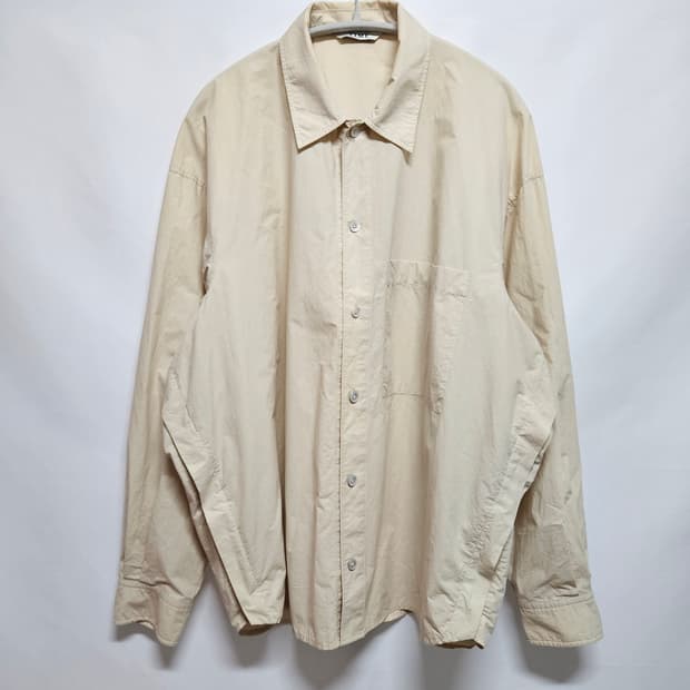 타임 한섬 사이드 버튼 루즈핏 드레스 셔츠 95