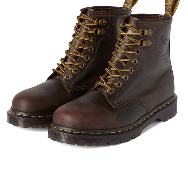 닥터마틴x디스이즈네버댓 1460 왁스드 풀그레인 브라운 280