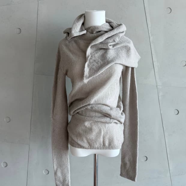 rick owens sisyphus 18fw sweater