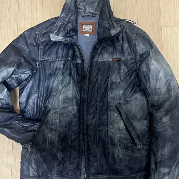 디젤 돌청 패딩자켓 레어템 L 