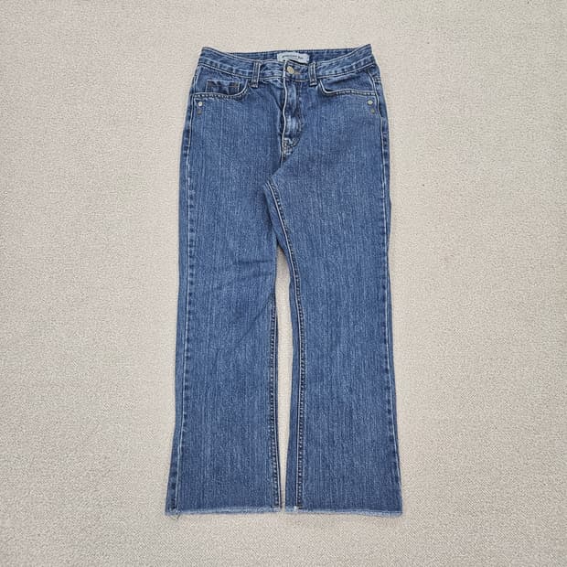 [실측확인] 앤더슨벨 부츠컷 데님 청 바지 팬츠 1204JM1