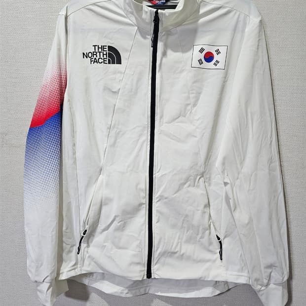 노스페이스 팀코리아 올림픽 트랙탑 자켓 90 / S