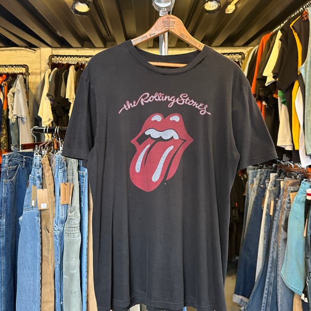 롤링스톤스 The Rolling Stones 락밴드 프린팅 티셔츠