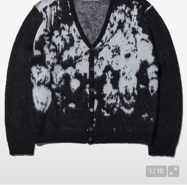 노매뉴얼 니트 가디건 M