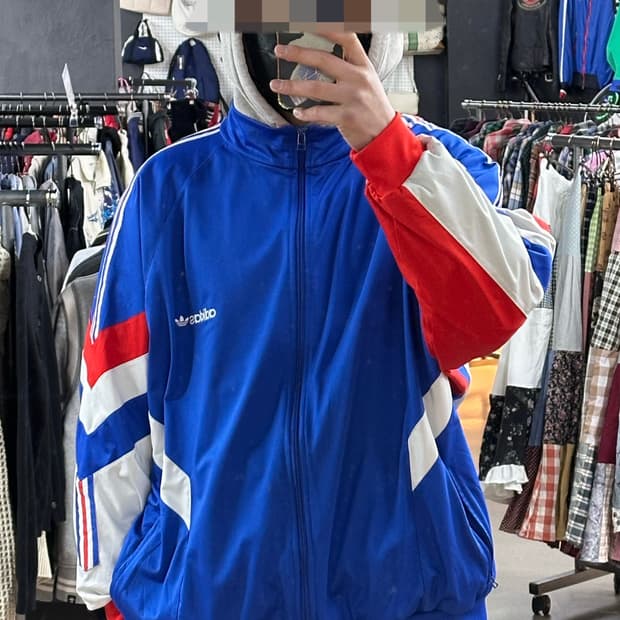 🔥아디다스 올드스쿨 컬러블록 져지 (블루/레드/화이트)🔥