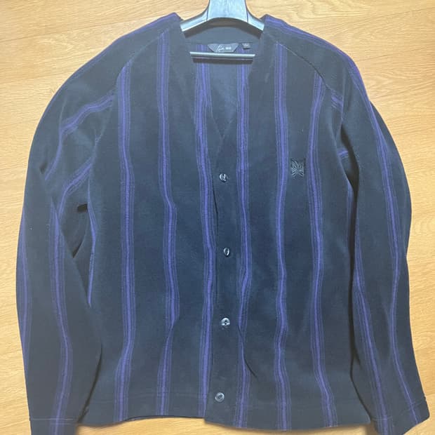 [L] 유니클로 니들스 스트라이프 가디건