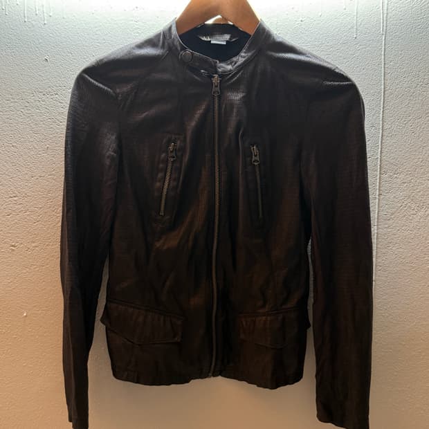 아르마니 크롭 자켓 