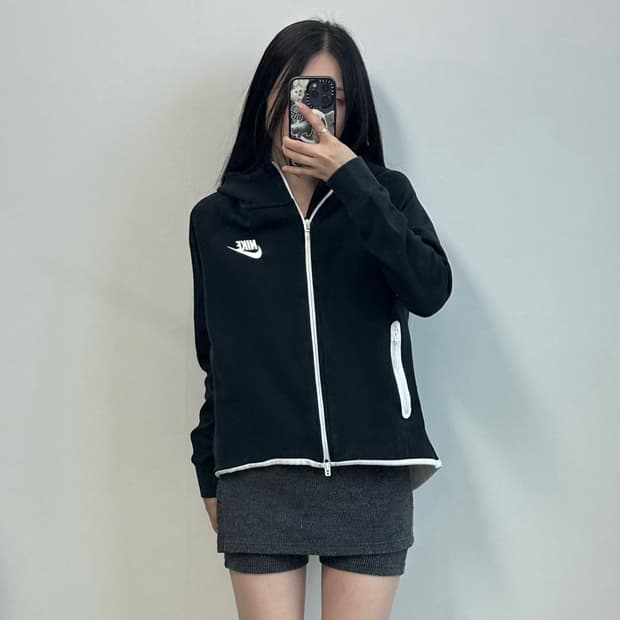나이키 퓨추라 블랙 후드집업