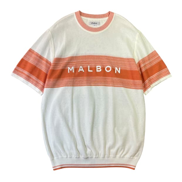 말본 골프 빅로고 써머 니트 