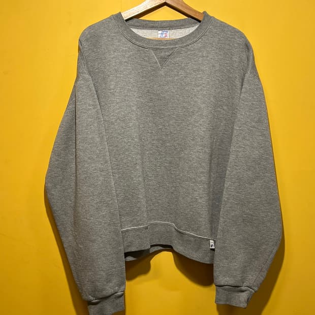 00s [M] 러셀 애슬레틱 Dri POWER 맨투맨 그레이