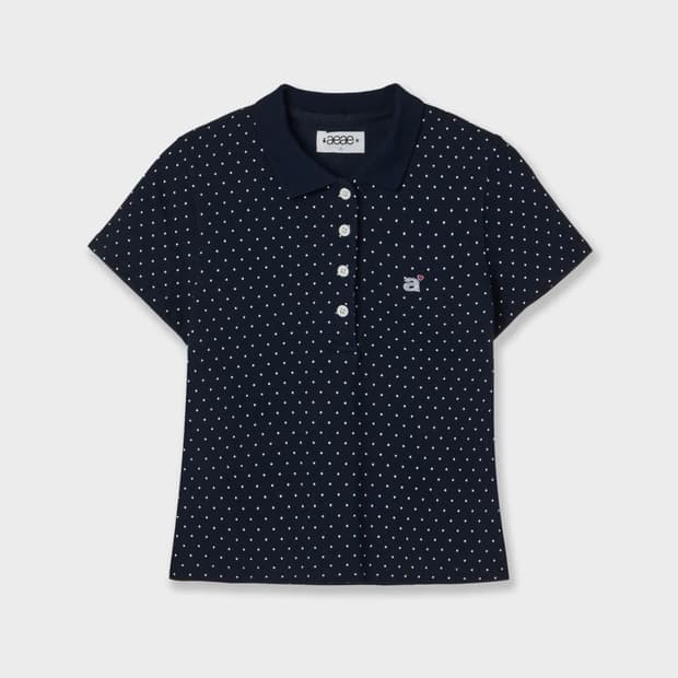 aeae DOT PK T-SHIRTS [NAVY] 