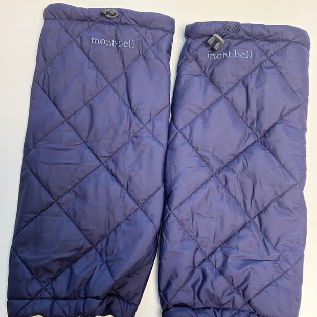 몽벨 패딩 레그웨머