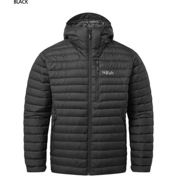 랩 알파인 자켓 패딩 블랙