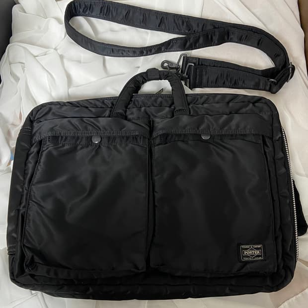 요시다 포터(porter)탱커 3way 브리프케이스 블랙