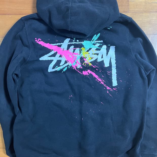 10s stussy hoodie 스투시 후드