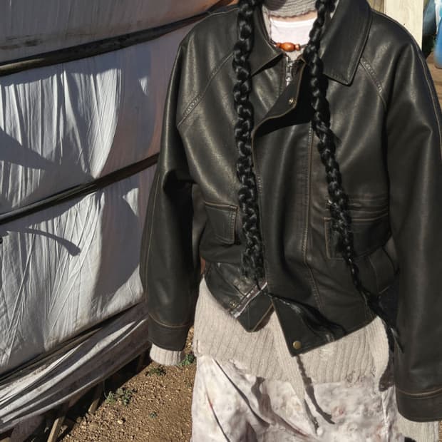 김아홉 3포켓 오버 빈티지 JK