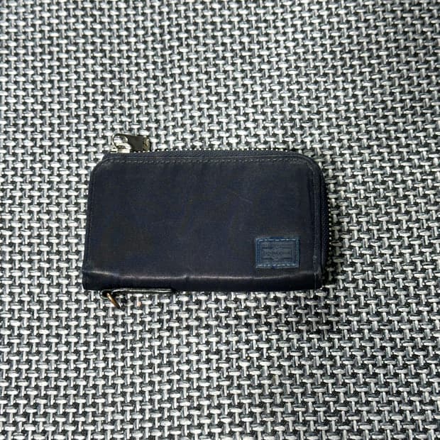 YOSHIDA PORTER 지갑 네이비