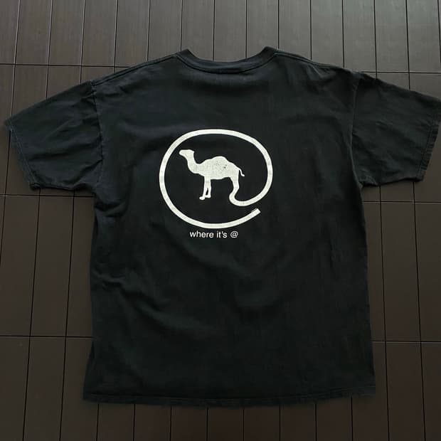 (XL) 90s 빈티지 카멜 camel 프로모 티셔츠