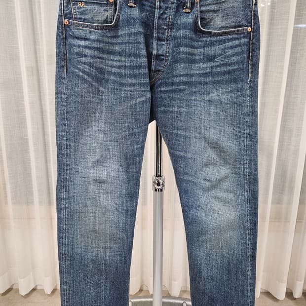RRL 더블알엘 슬림핏 셀비지 데님 36