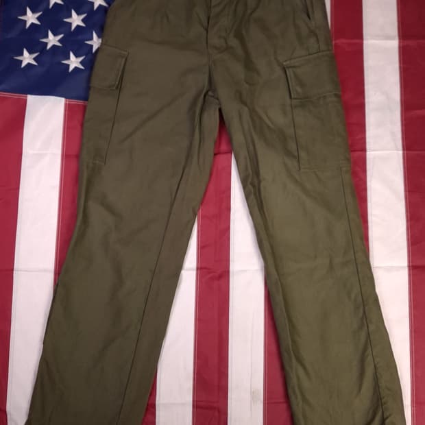 새제품급 오리지날 네덜란드군 OG-107 필드카고 팬츠