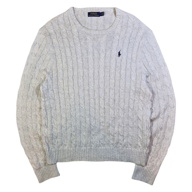 폴로 랄프로렌 케이블 니트