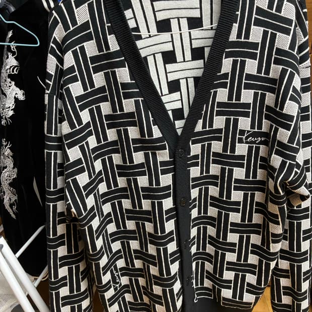 겐조 위브 가디건