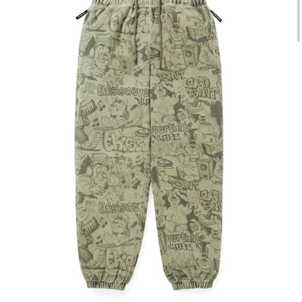 디스이즈네버댓 Crazy BIG Sweatpant Graffiti