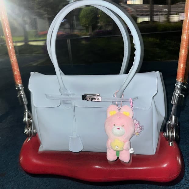 <SAMPLE SALE> 소라색 젤리 버킨