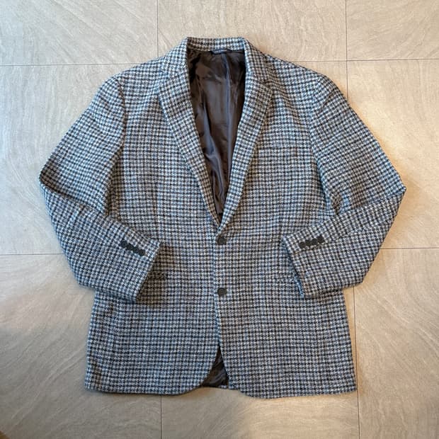 빈티지 해리스트위드 울 자켓