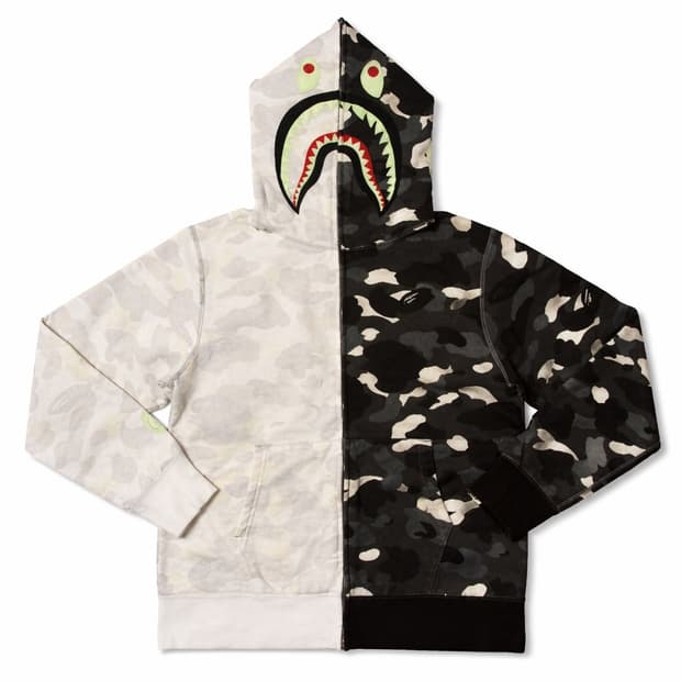 베이프 시티카모 백계 아수라 새상품 m,L