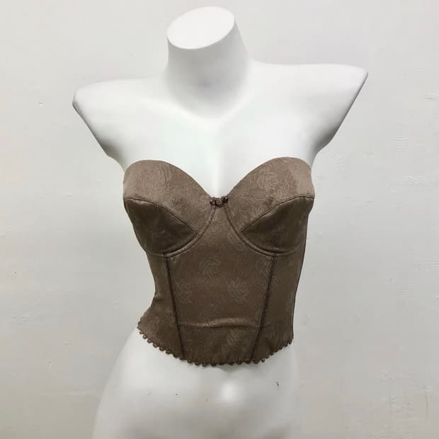 핀터깔 르네상스 오리엔탈페어리 실버브라운 코르셋 추구미빈티지 