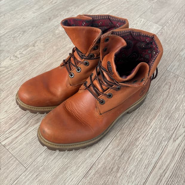 팀버랜드 롤탑 부츠 uk8 265~270