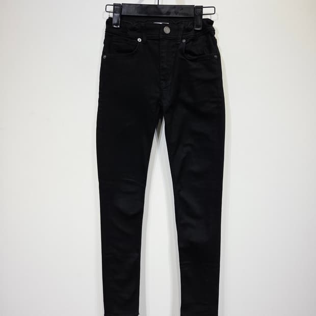 버버리 칠드런 블랙 스키니 진