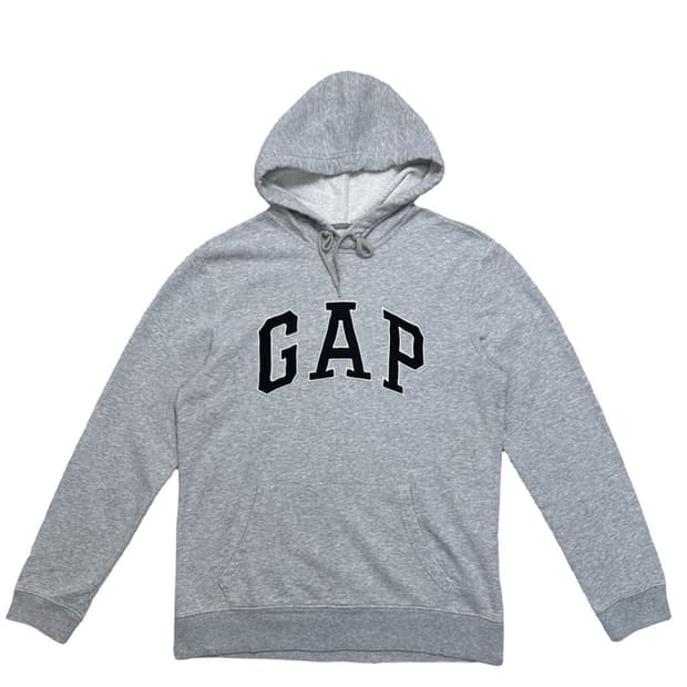 GAP 기모 프린팅 후디 M