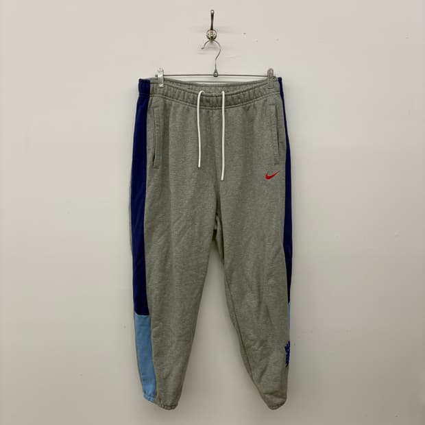 나이키 그레이/블루 조거팬츠 남성 32in
