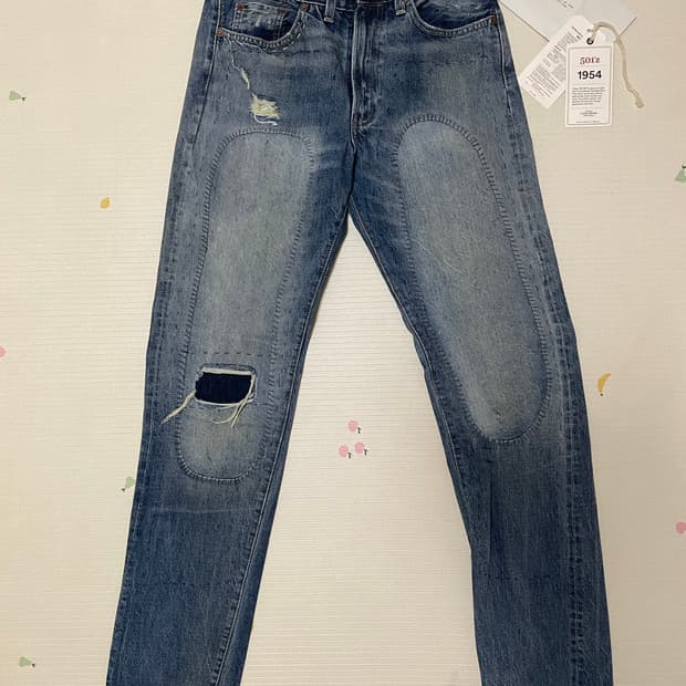 LVC 54501 , 30x34 패치워크 커스텀 리바이스 빈티지 클로딩