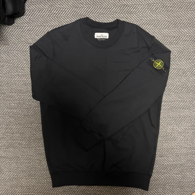 스톤아일랜드 맨투맨 블랙 XL