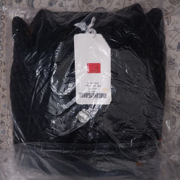 (새상품) 르마드 아란울 pk니트 검정 2사이즈