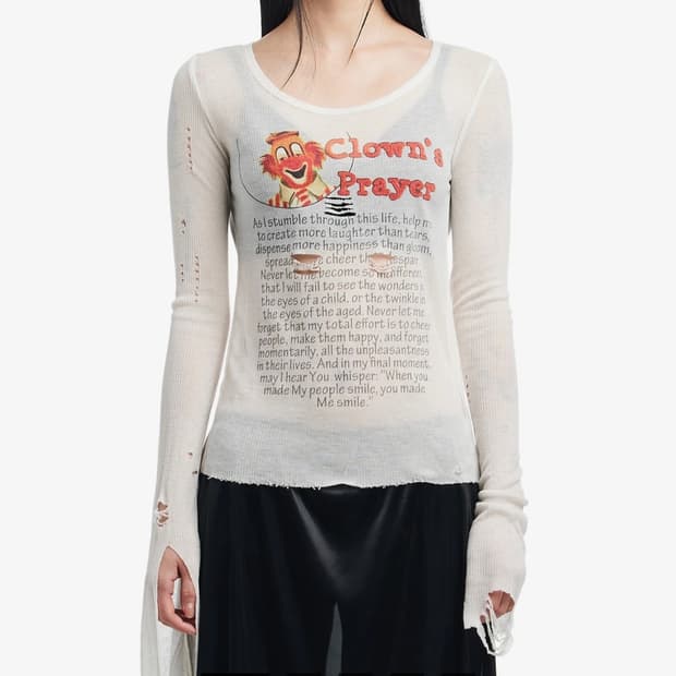Praying CLOWN L/S