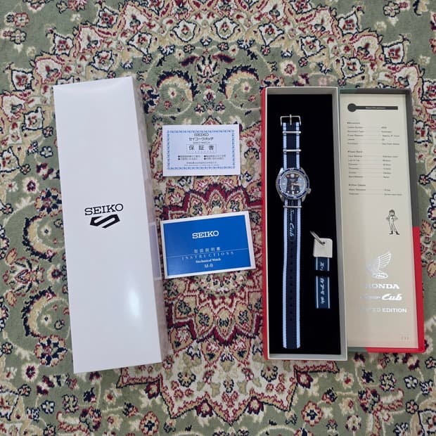 [최종할인] 세이코 혼다 슈퍼커브 4R36 리미티드 에디션