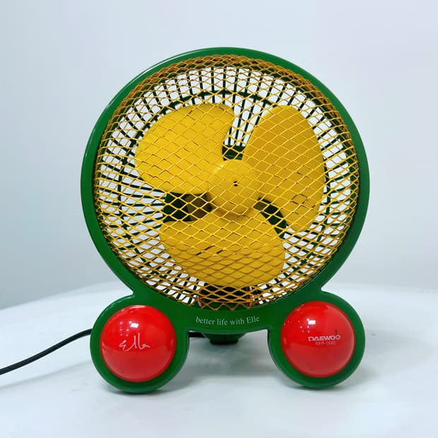 빈티지 90s 대우 탁상용 선풍기