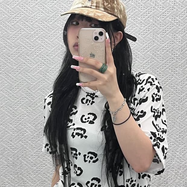 폴로 랄프로렌 빈티지 스트릿 펑크 타이다이 스냅 볼캡 C12405