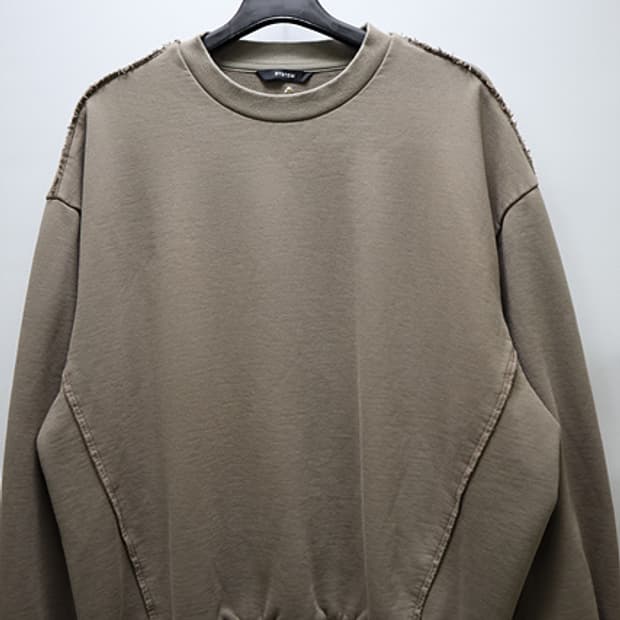 SYSTEM 시스템 맨투맨 23년식 드라이완료 오버핏 한섬