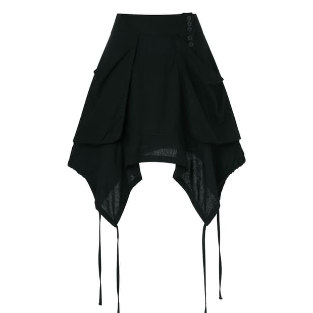 [1] 코이세이오 페어리 스트링 스커트 블랙