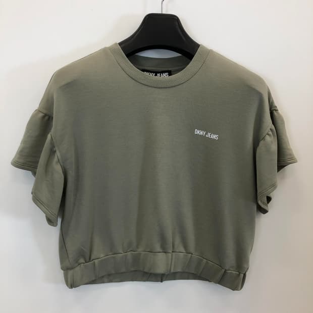 DKNY (국내판) 크롭 플러터 슬리브 88-94-163