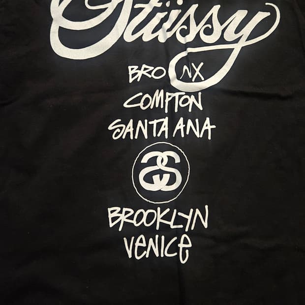 스투시 월드투어 반팔