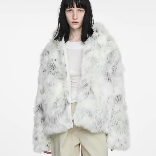 나체 리버시블 퍼자켓 REVERSIBLE HOODIE FUR JACKET